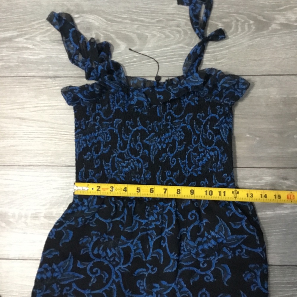 NWOT Whistles Blue Bali Jumpsuit size US 2 Resort Vacation Cruise - Picture 7 of 12